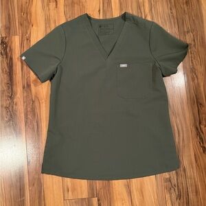 🏥🩺🫒 FIGS Catarina Scrub Top – Olive